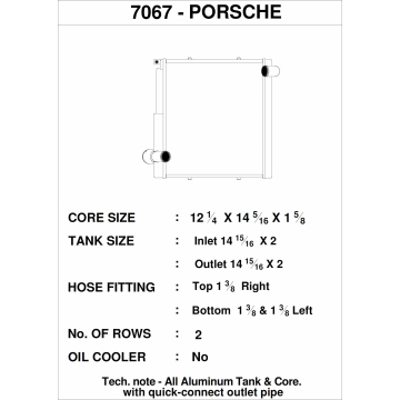 CSF Wasserkühler Upgrade seitlich Porsche 991.1 Carrera, Boxster 981, Cayman 981 inkl. GT4