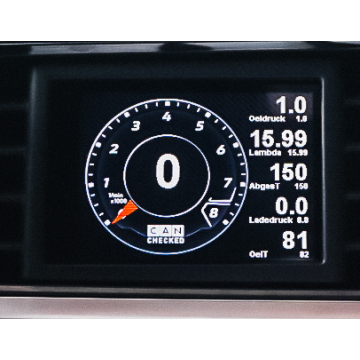 CANchecked Gen.2 BMW E9x-Serie Display